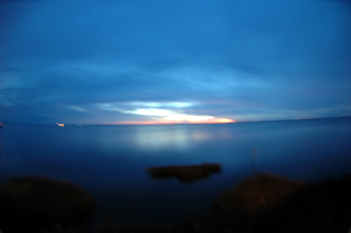 sunset.