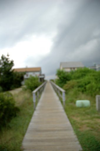 saltaire beach walkway.